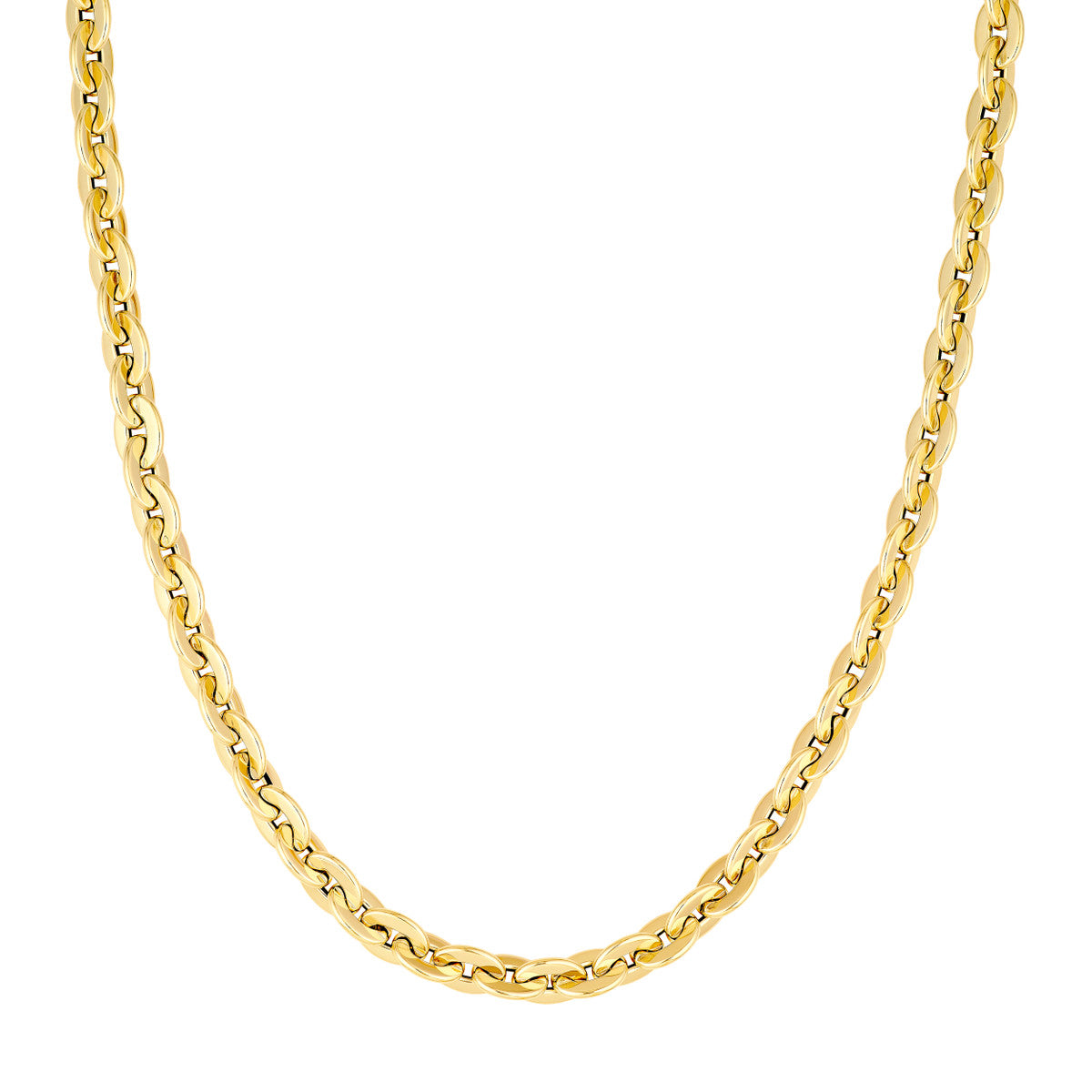 Hollow Oval Link Chain