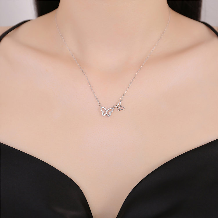 Sterling Silver Butterfly Pendant