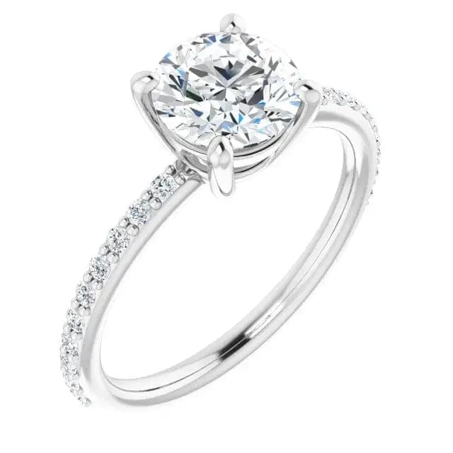 Charles & Colvard Moissanite Solitaire Ring - Biggar Diamonds