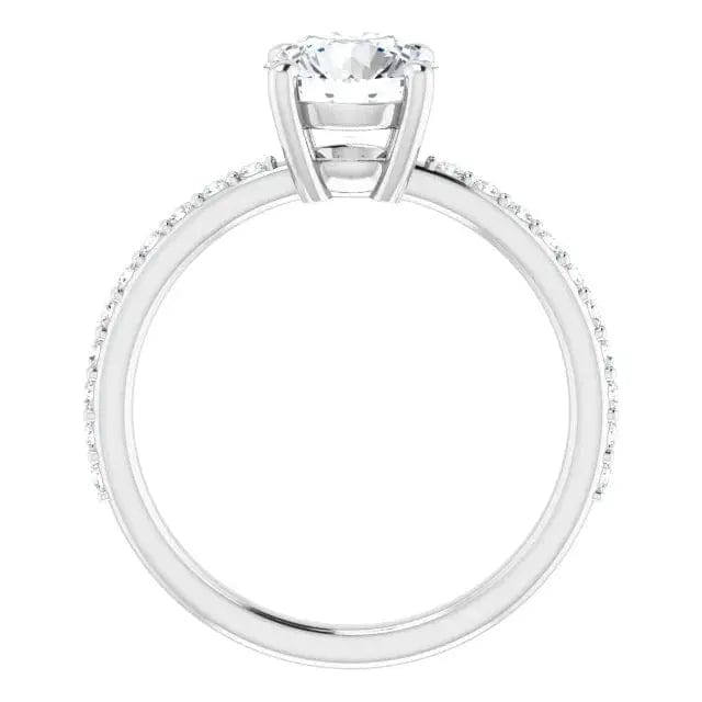 Charles & Colvard Moissanite Solitaire Ring - Biggar Diamonds