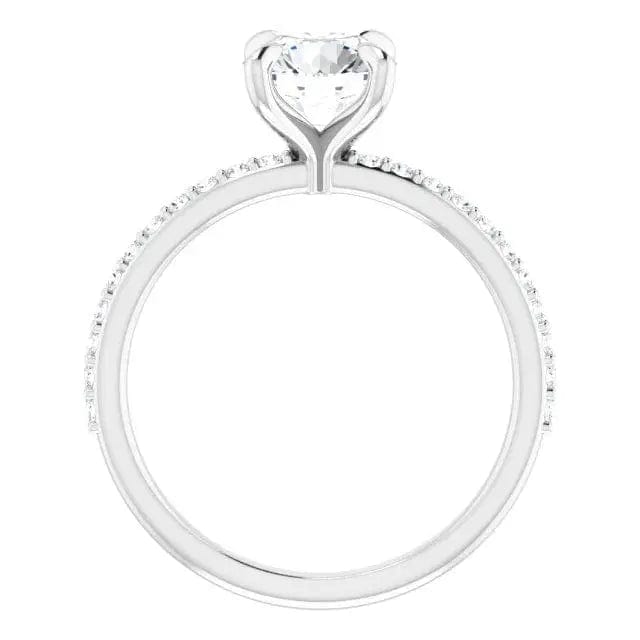 Charles & Colvard Moissanite Solitaire Ring - Biggar Diamonds