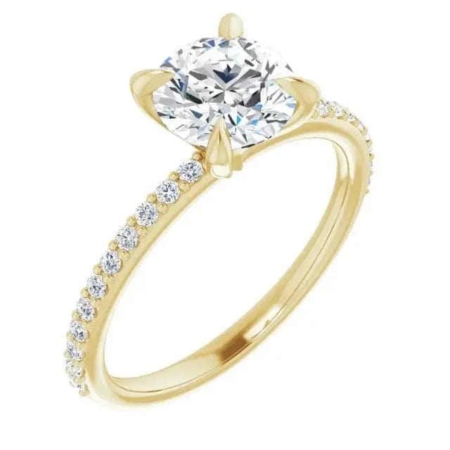 Charles & Colvard Moissanite Solitaire Ring - Biggar Diamonds