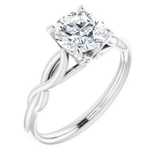 Charles & Colvard Moissanite Solitaire Ring - Biggar Diamonds