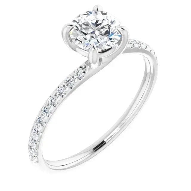 Charles & Colvard Moissanite Solitaire Ring - Biggar Diamonds