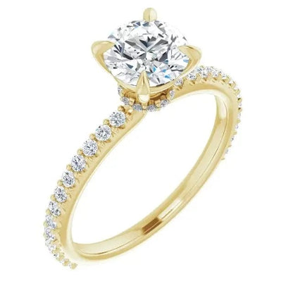 Charles & Colvard Moissanite Solitaire Ring - Biggar Diamonds