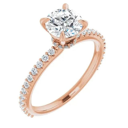 Charles & Colvard Moissanite Solitaire Ring - Biggar Diamonds