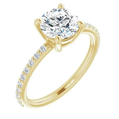 Charles & Colvard Moissanite Solitaire Ring - Biggar Diamonds