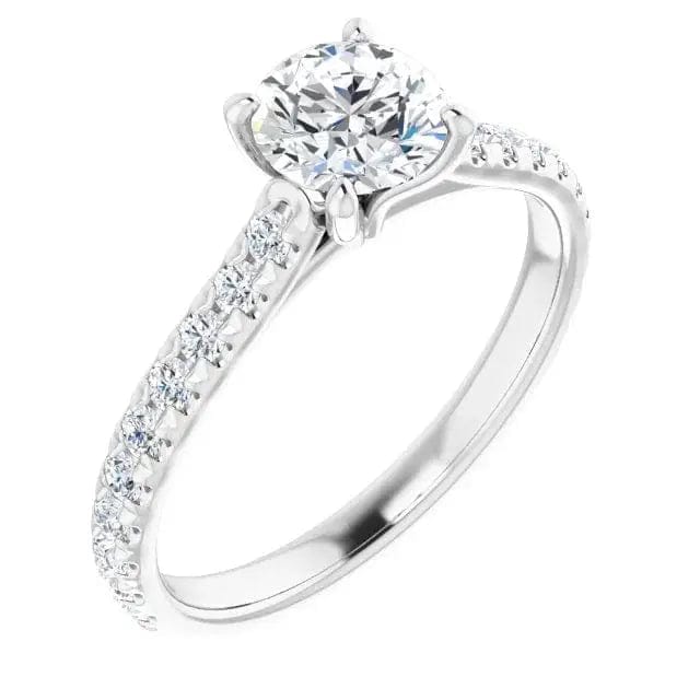 Charles & Colvard Moissanite Solitaire Ring - Biggar Diamonds