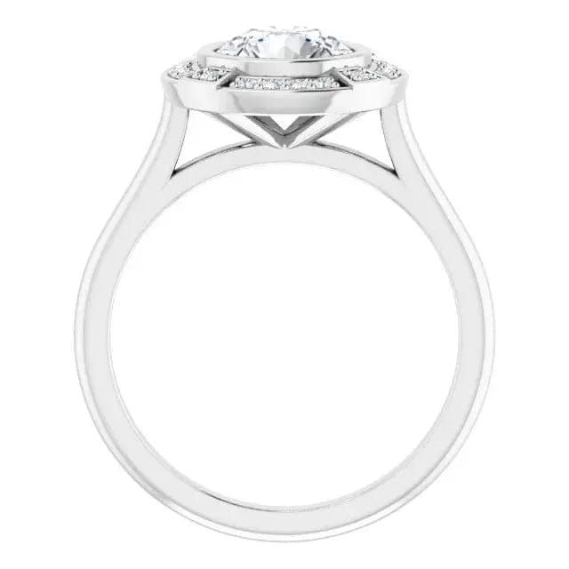 Diamond Halo Semi-Mount - Biggar Diamonds