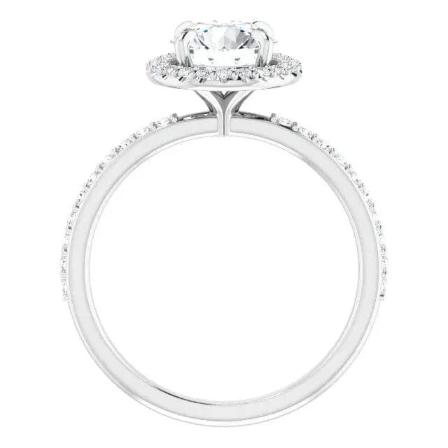 Diamond Halo Semi-Mount - Biggar Diamonds