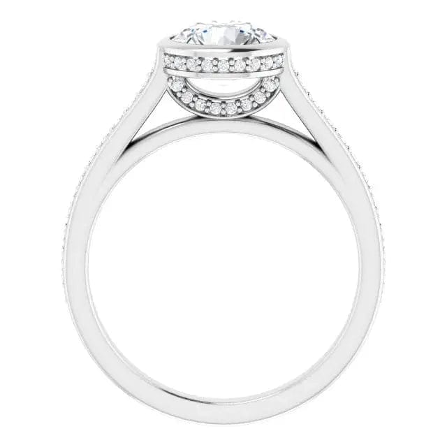 Diamond Halo Semi-Mount - Biggar Diamonds