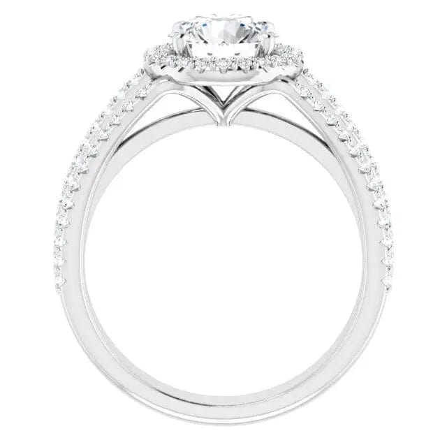 Diamond Halo Semi-Mount - Biggar Diamonds