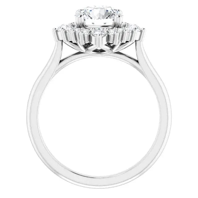 Diamond Halo Semi-Mount - Biggar Diamonds