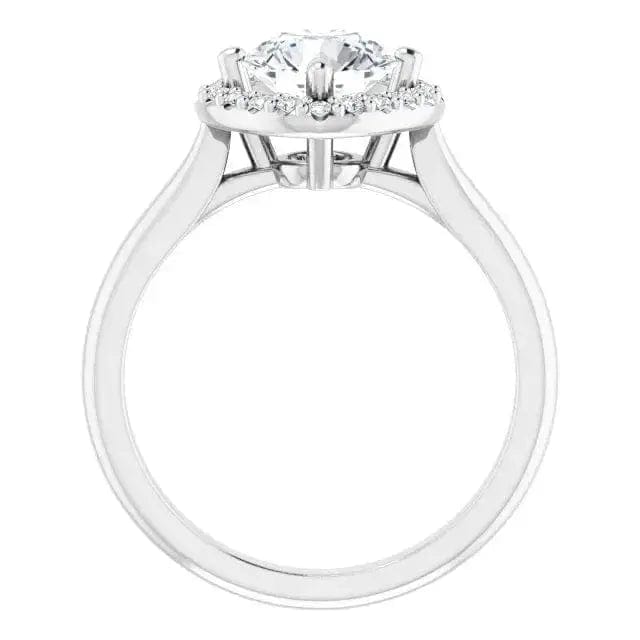 Diamond Halo Semi-Mount - Biggar Diamonds