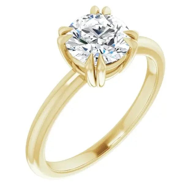 Diamond Solitaire Semi-Mount - Biggar Diamonds