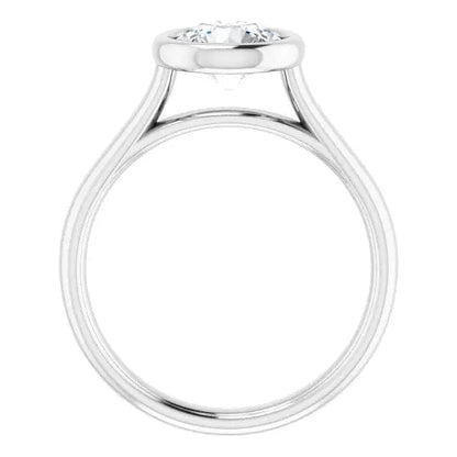 Diamond Solitaire Semi-Mount - Biggar Diamonds