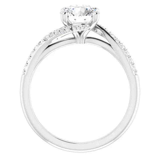 Diamond Solitaire Semi-Mount - Biggar Diamonds