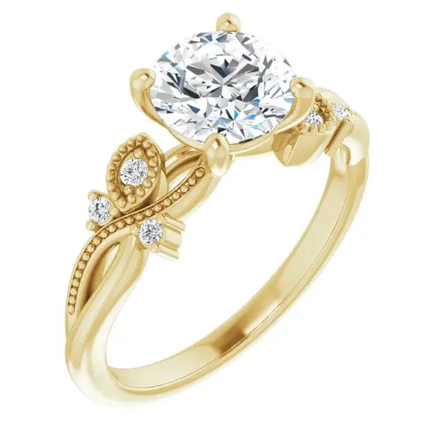 Diamond Solitaire Semi-Mount - Biggar Diamonds