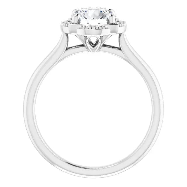 Diamond Solitaire Semi-Mount - Biggar Diamonds