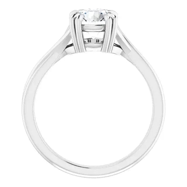 Diamond Solitaire Semi-Mount - Biggar Diamonds