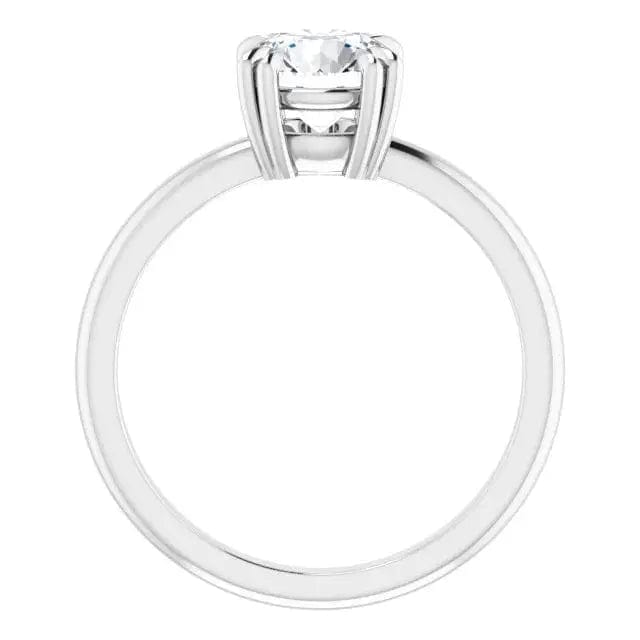 Diamond Solitaire Semi-Mount - Biggar Diamonds