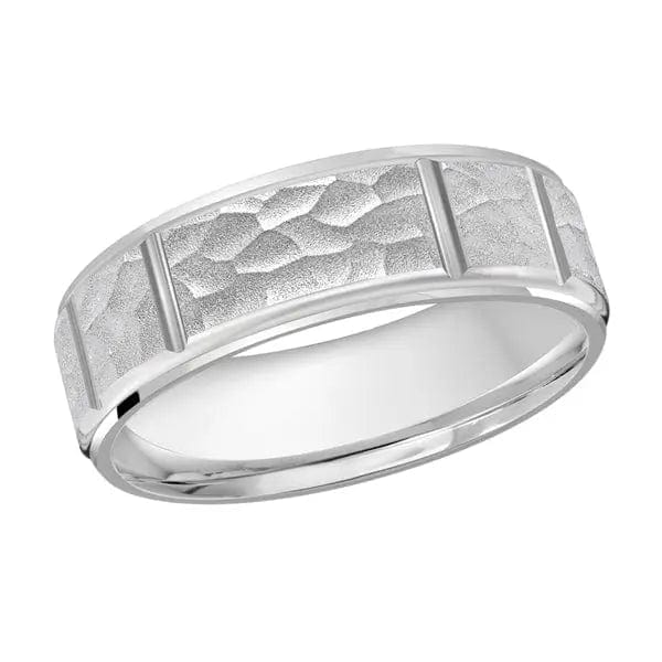 Men's Carved Wedding Band - Biggar Diamonds