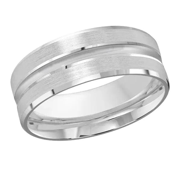 Men's Carved Wedding Band - Biggar Diamonds