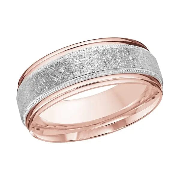 Men's Carved Wedding Band - Biggar Diamonds