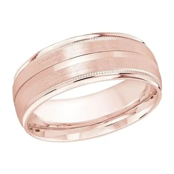 Men's Carved Wedding Band - Biggar Diamonds