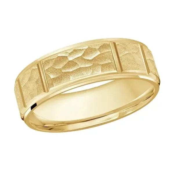 Men's Carved Wedding Band - Biggar Diamonds