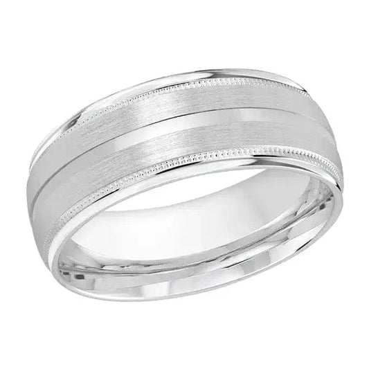 Men's Carved Wedding Band - Biggar Diamonds