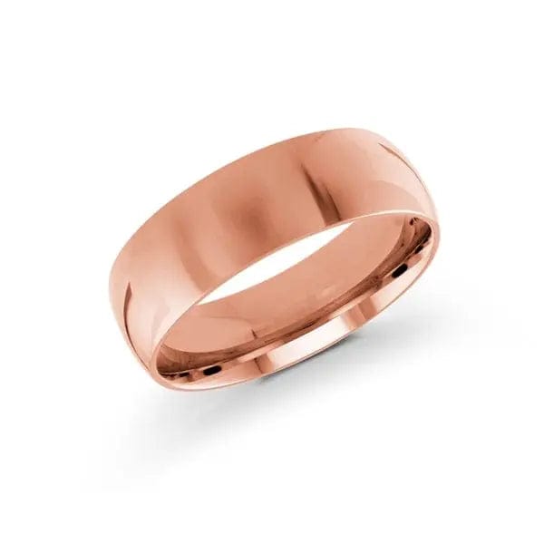 Men's Classic Half Round Wedding Band - Biggar Diamonds