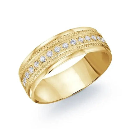 Men's Diamond Wedding Band - Biggar Diamonds