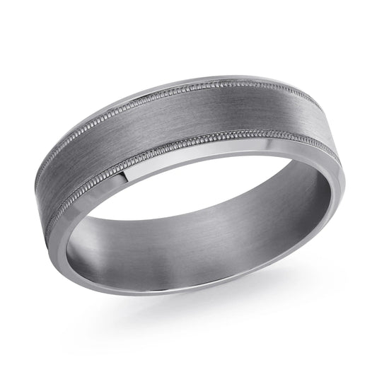 Men's Tantalum Wedding Band - Biggar Diamonds