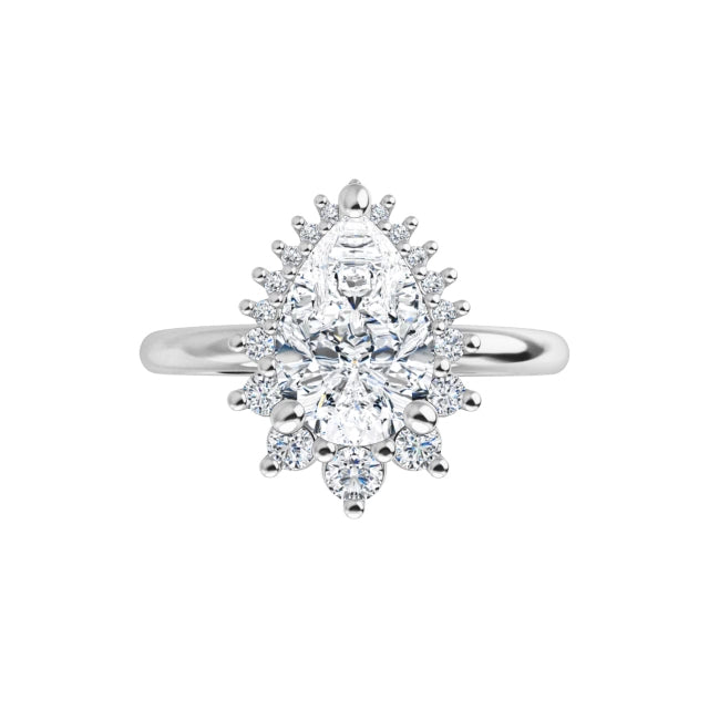 Halo Engagement Ring