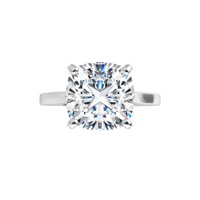 Hidden Halo Engagement Ring