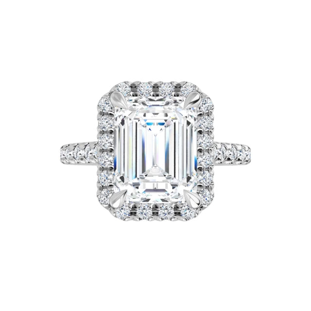 Halo Engagement Ring