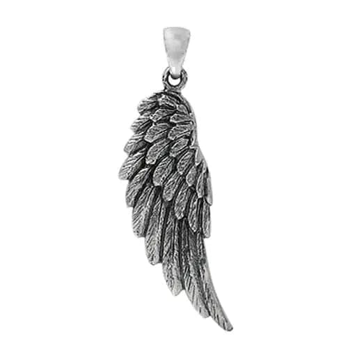 Sterling Silver Angel’s Wing Pendant - Biggar Diamonds