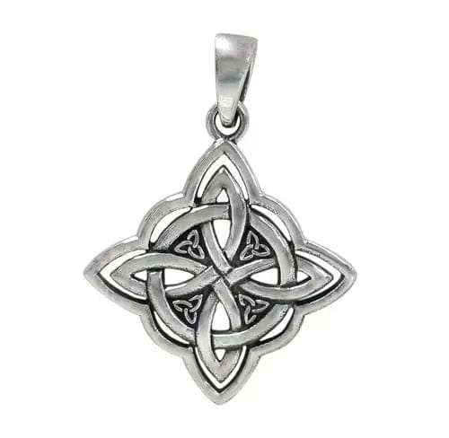 Sterling Silver Celtic Knot Pendant - Biggar Diamonds