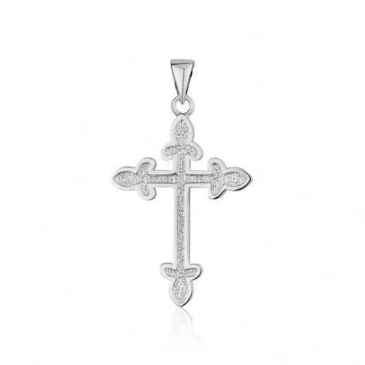 Sterling Silver Cross Pendant - Biggar Diamonds