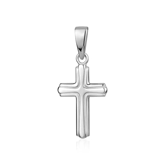 Sterling Silver Cross Pendant - Biggar Diamonds