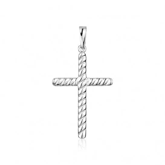 Sterling Silver Cross Pendant - Biggar Diamonds