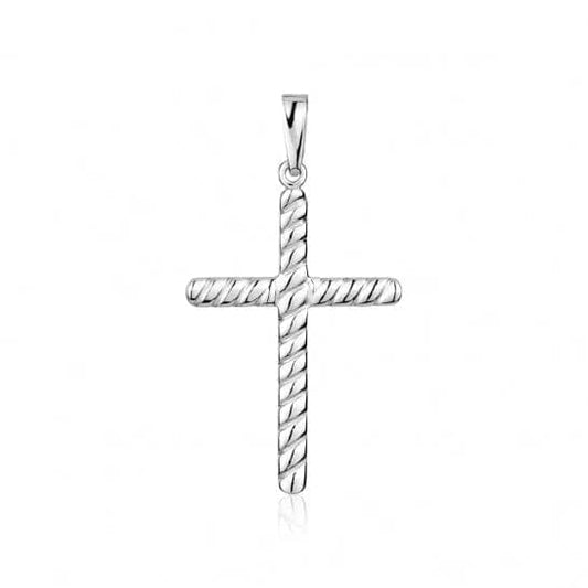 Sterling Silver Cross Pendant - Biggar Diamonds