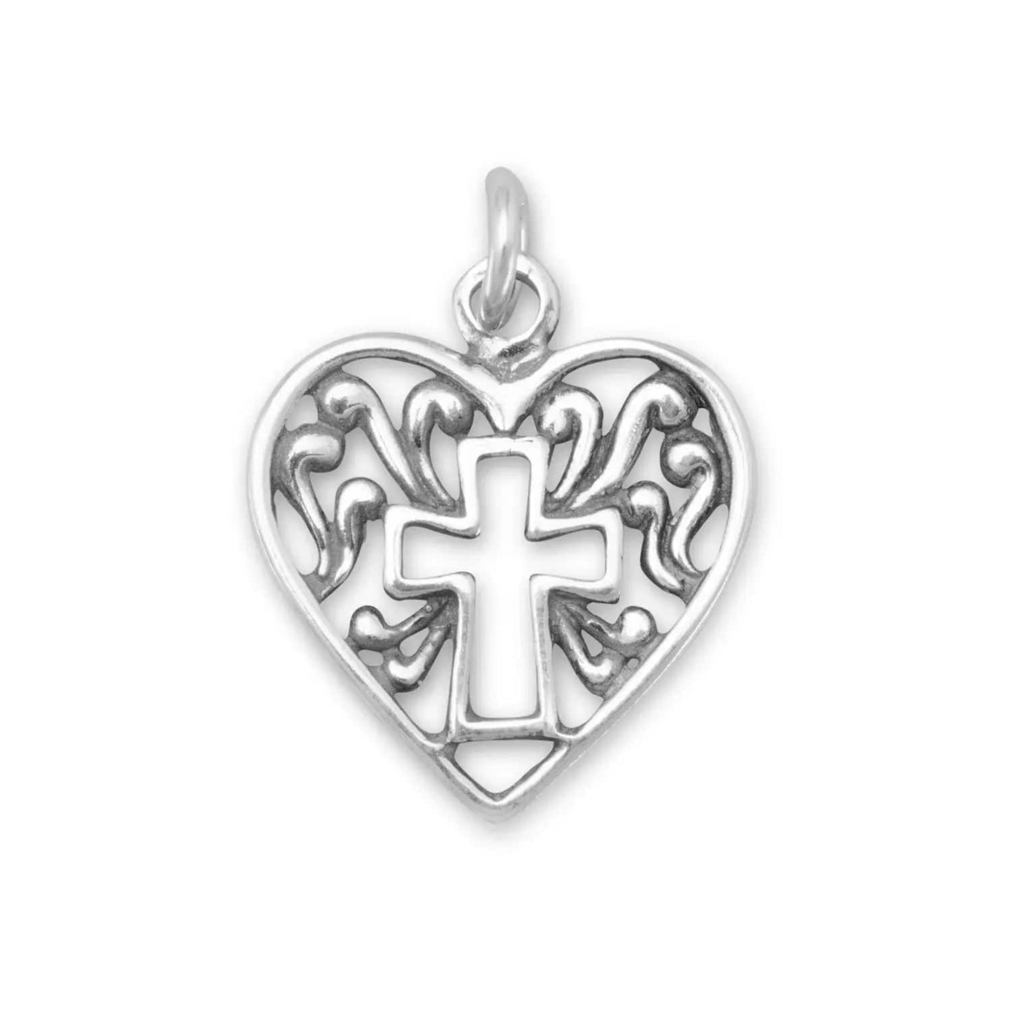 Sterling Silver Cross Pendant - Biggar Diamonds