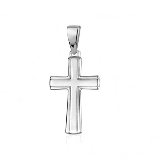 Sterling Silver Cross Pendant - Biggar Diamonds