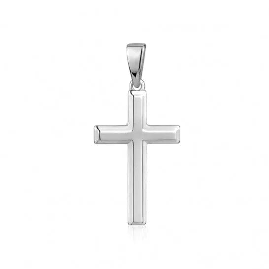 Sterling Silver Cross Pendant - Biggar Diamonds