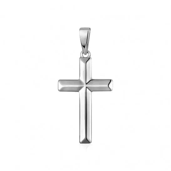 Sterling Silver Cross Pendant - Biggar Diamonds