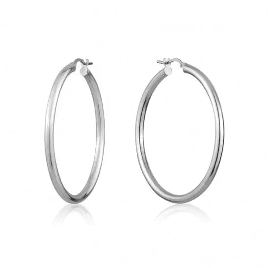 Sterling Silver Hooped Earrings - Biggar Diamonds