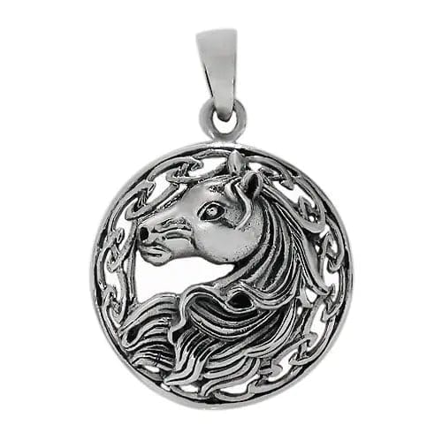 Sterling Silver Horse Pendant - Biggar Diamonds