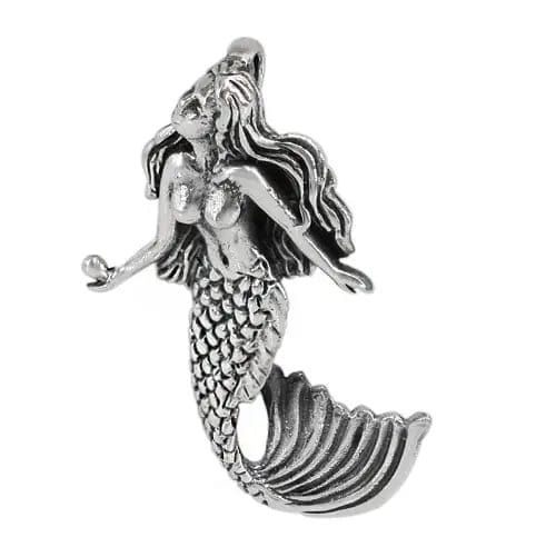 Sterling Silver Mermaid Pendant - Biggar Diamonds